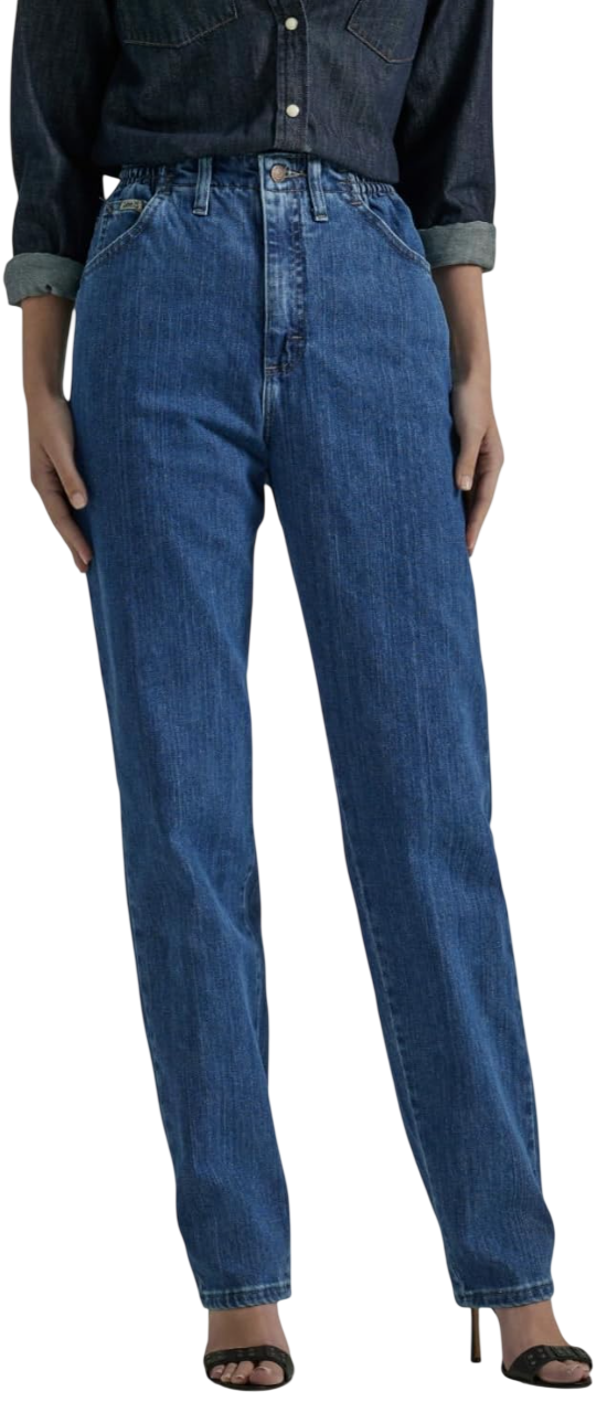 Women's Relaxed-Fit Side Elastic Jean