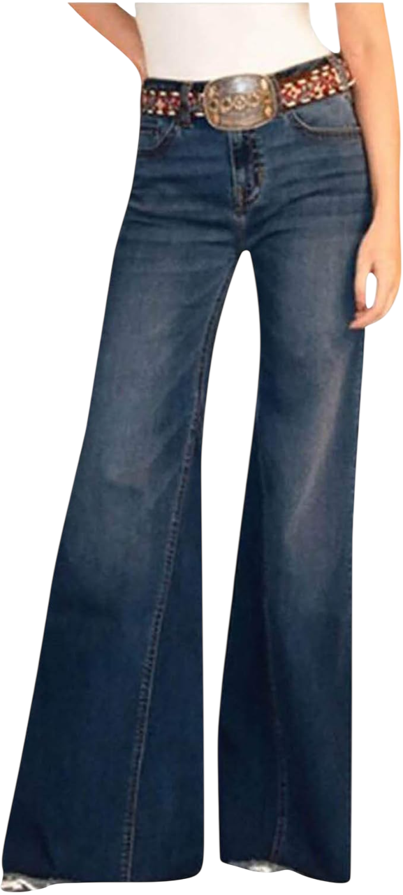 Women Wide Leg Jeans by Rockies