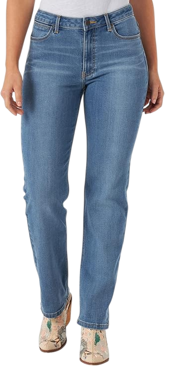Women's High Rise True Straight Fit Jean by Rockies