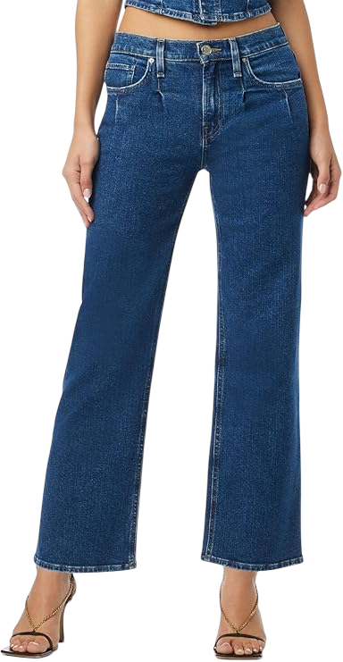 Womens Rosie High Rise Wide Leg Jean